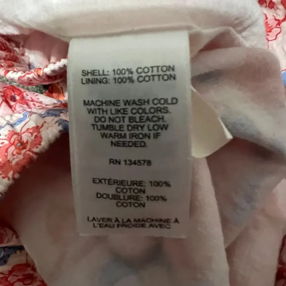 Vineyard Vines Lounge Shorts Size M Pull On Elastic Waist Lined Cotton - Picture 4 of 8